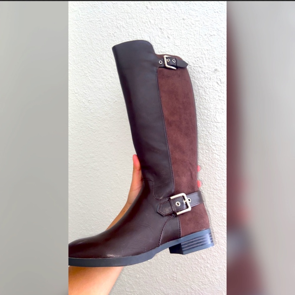 Liz Claiborne Womens size 6 1/2 Tall Brown boots